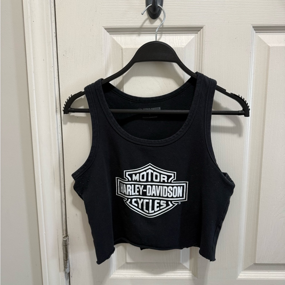 Harley-Davidson Black Logo Tank Top